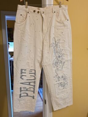 Faith Peace & Love Jeans